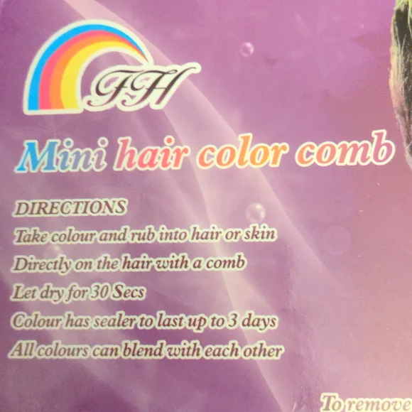 ❤️ Mini Hair Color Combs - Picture 6 of 7
